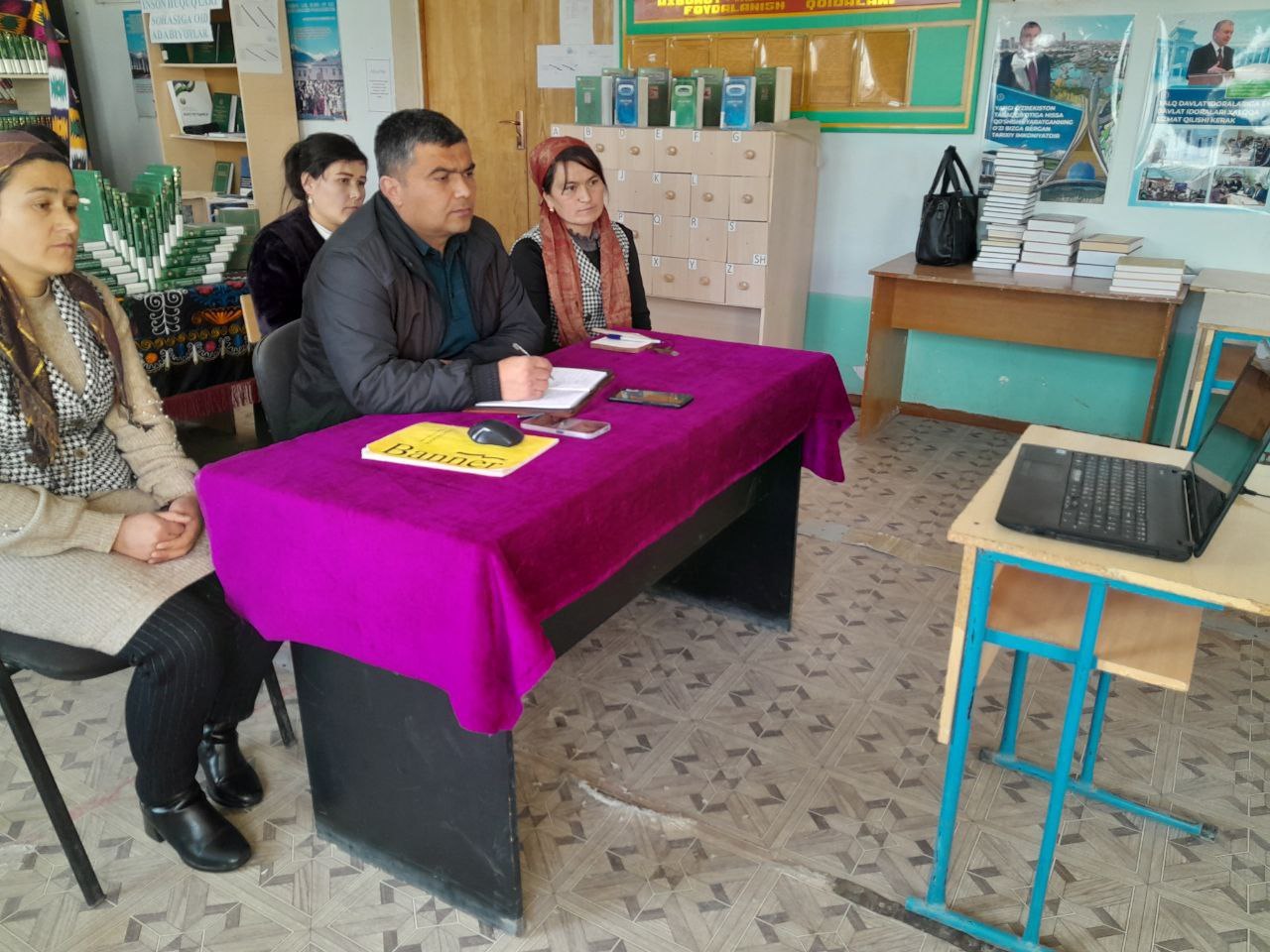 ZOOM platformasi orqali tashkil qilgan yigʼilishda onlayn ishtirok etdi.