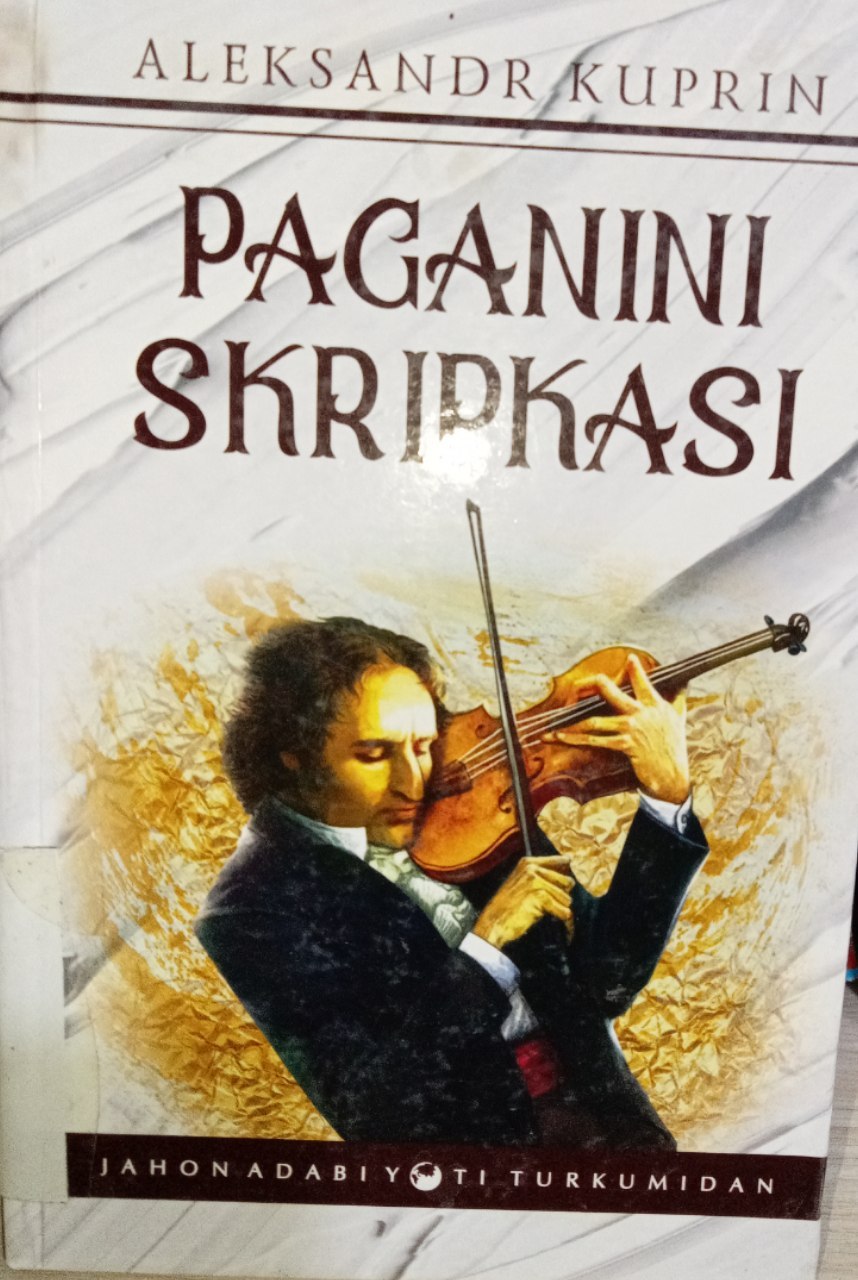 Aleksandr Kuprinning "Panganini skripkasi" kitobi
