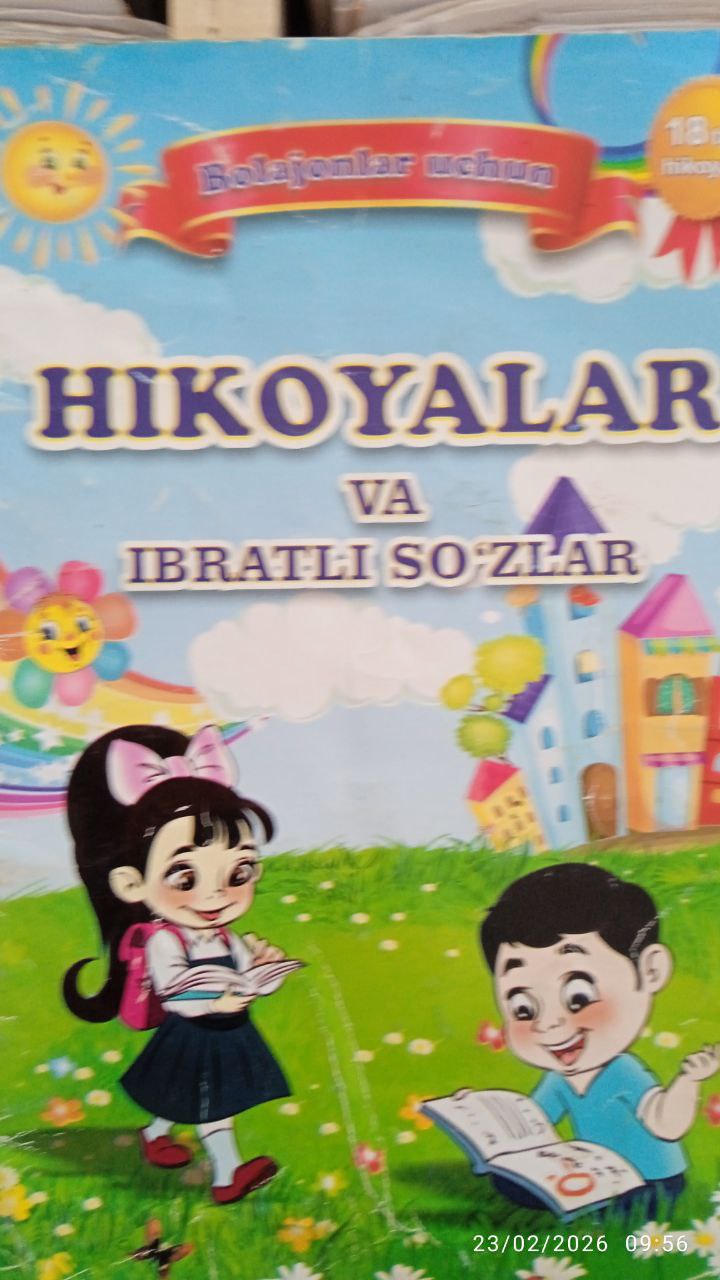 Hikoyalar va ibratli so'zlar" kitobi